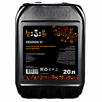 "333" Масло трансмиссионное синтетическое для АКПП DEXRON VI 20л